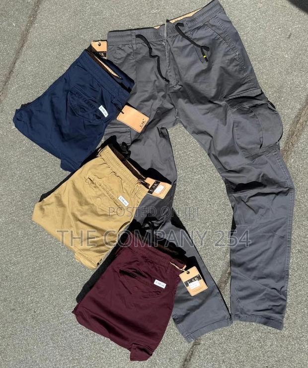 Quality Casual Side Pocketed Cargo Pant Unisex Trouser