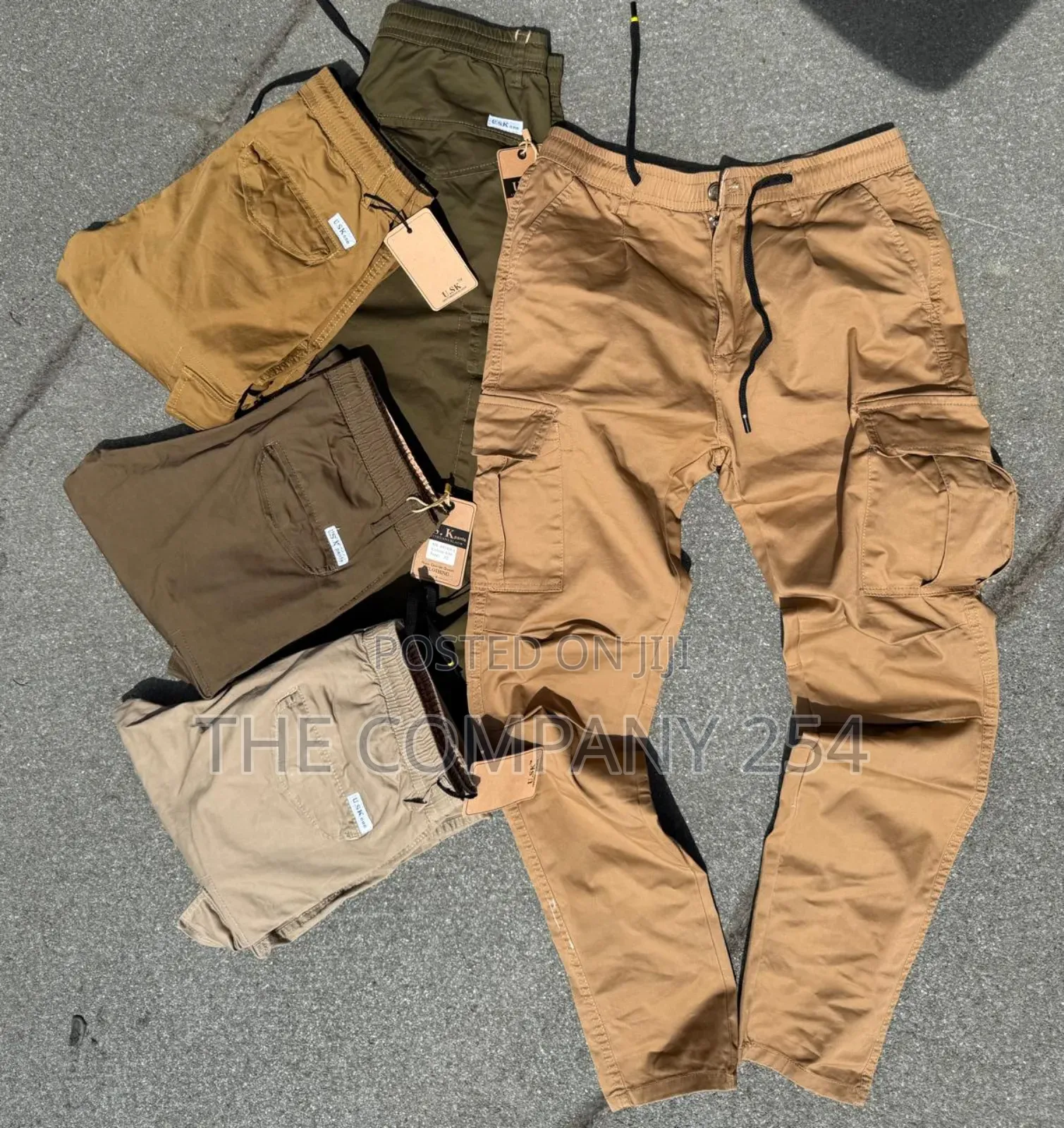 Quality Casual Side Pocketed Cargo Pant Unisex Trouser