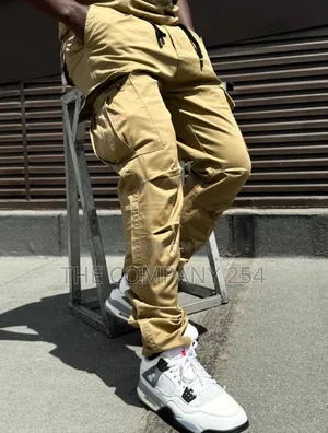 Quality Casual Side Pocketed Cargo Pant Unisex Trouser