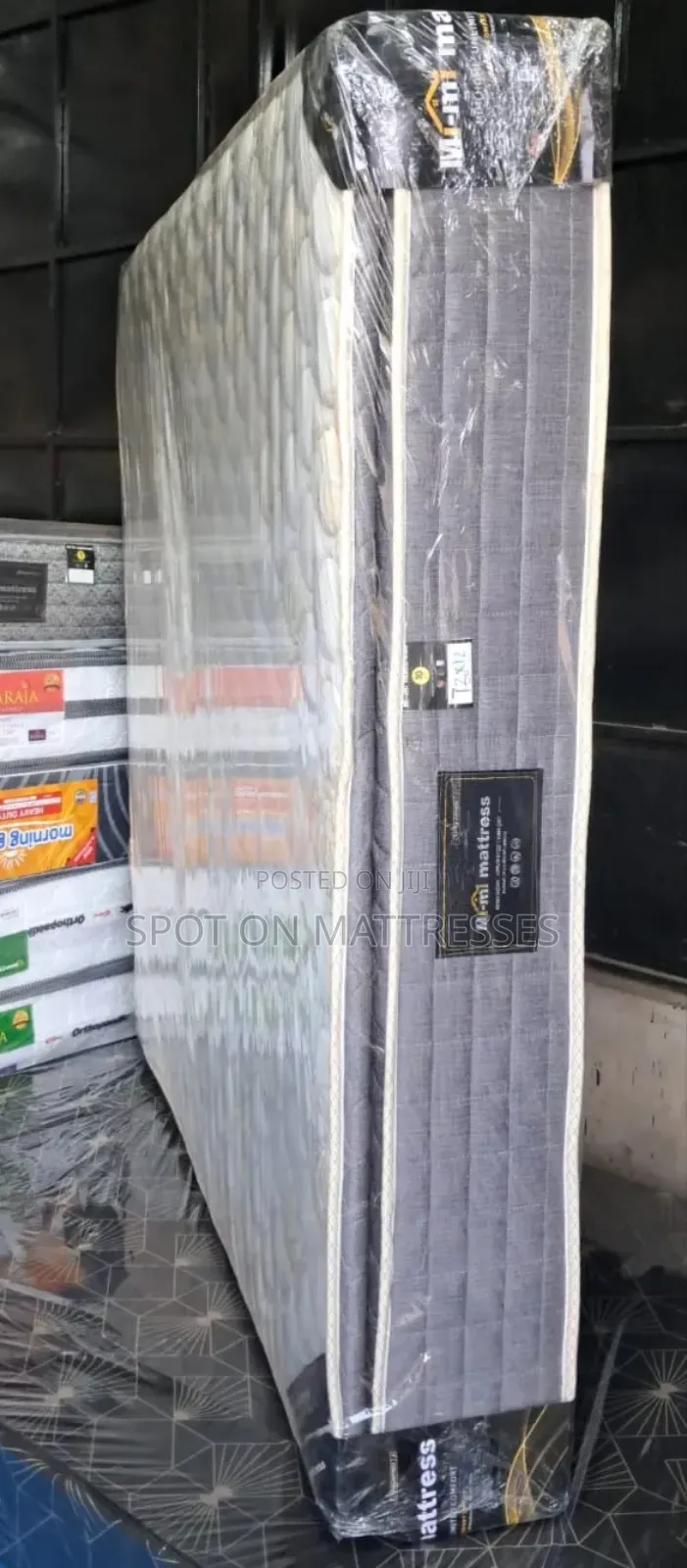 Pillowtop Orthopaedic Spring Mattress - 6x6 10inch Thick + Delivery.