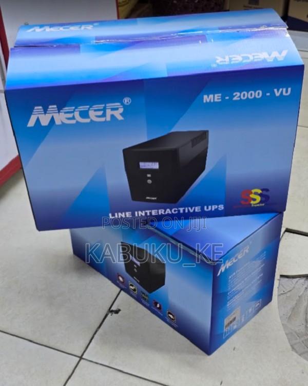 Mecer 2kva(2000va) 1200w Line Interactive Ups Black - main view