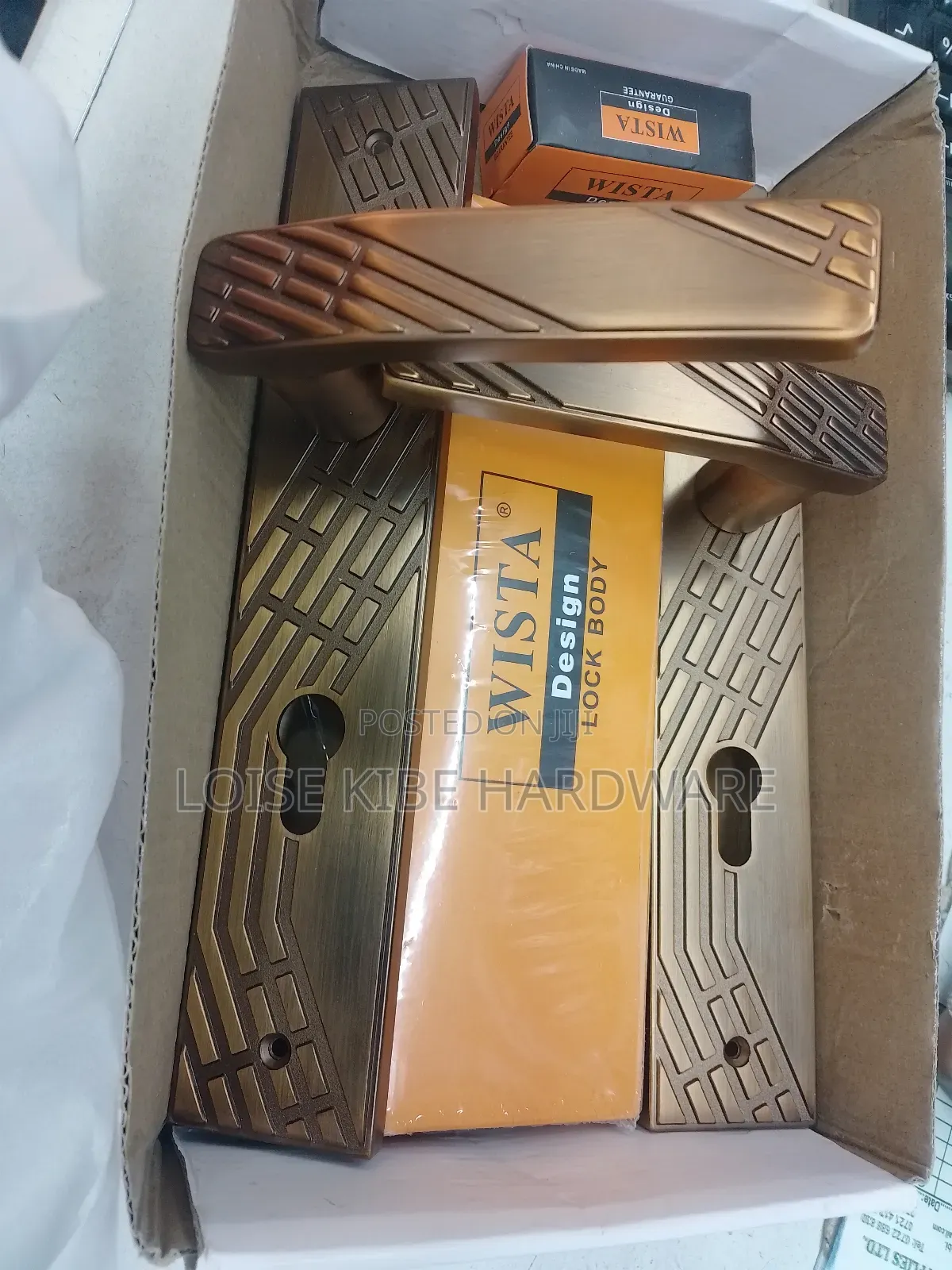 Steel Lock Available