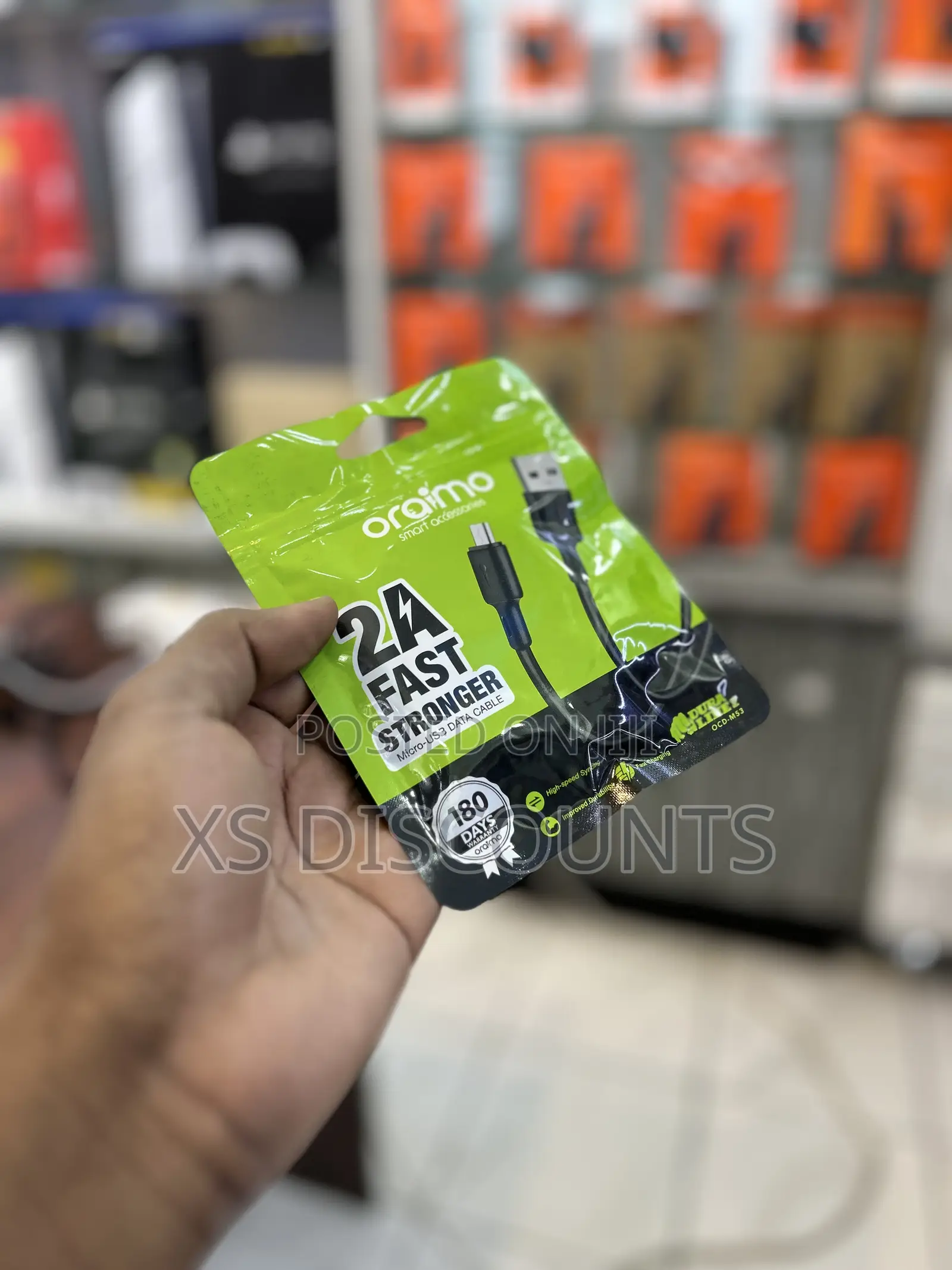 Oraimo Usb-Type a Cable!!