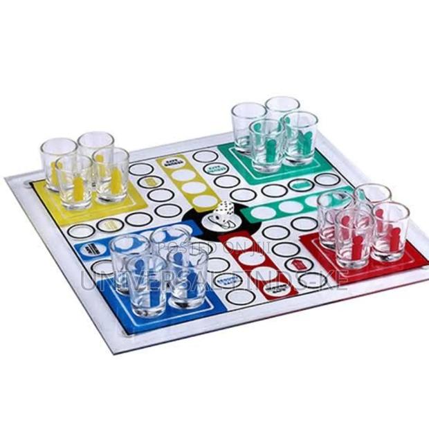 Ludo Glass Board Game