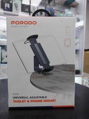 Porodo Hs03 Universal Adjustable Tablet Phone Mount. - thumbnail 3