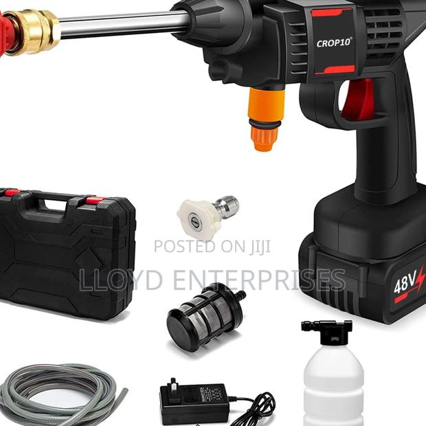 Carwash Gun Cordless Detatchable Lithium Battery