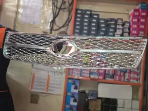 Toyota Fielder Front Grill Silver