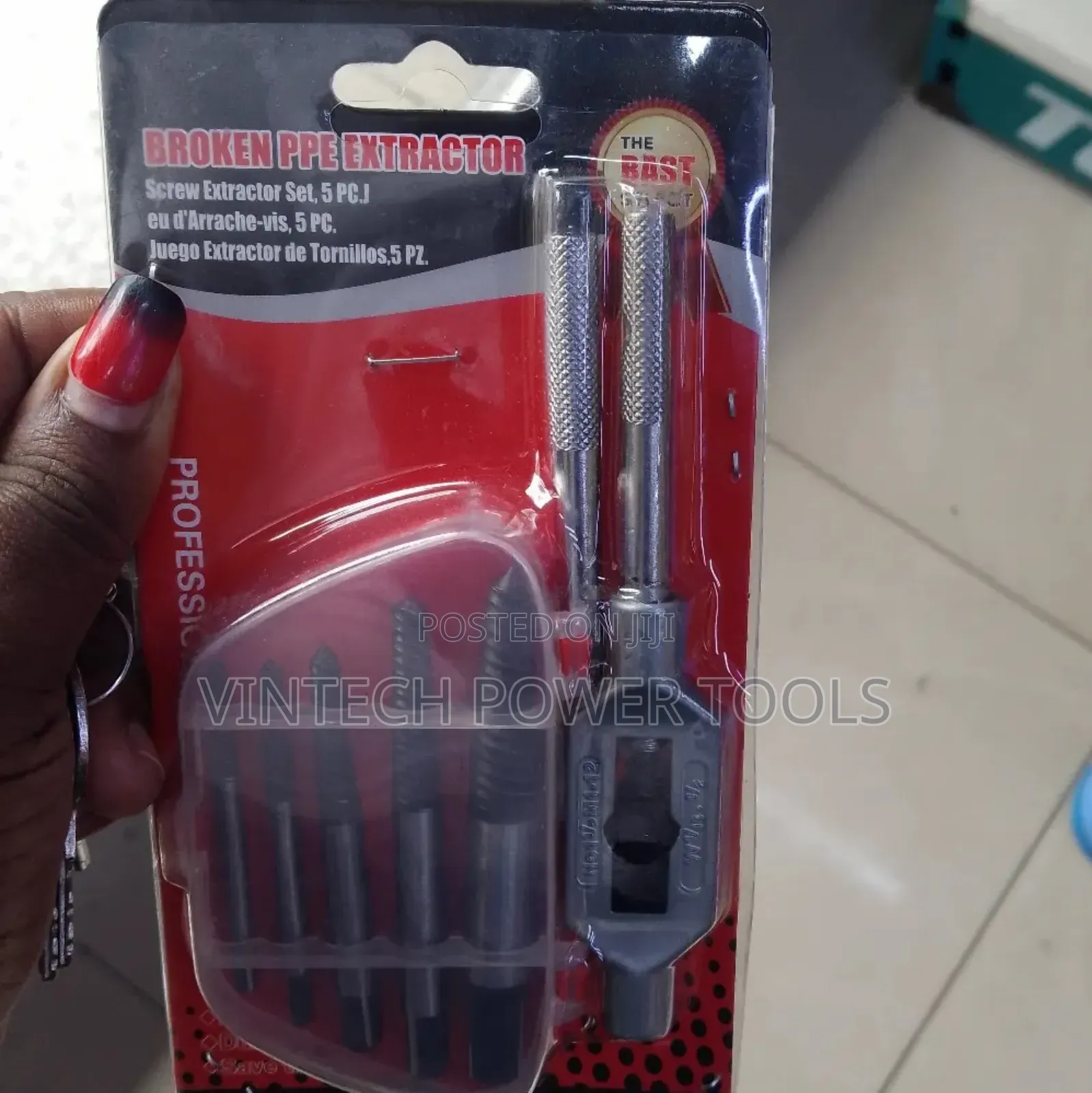 Screw Extractor With Handle / Broken Screws Remover