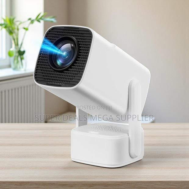Hy800 1080p Smart Mini Projector 18000 Lumens With Wifi Bluetooth