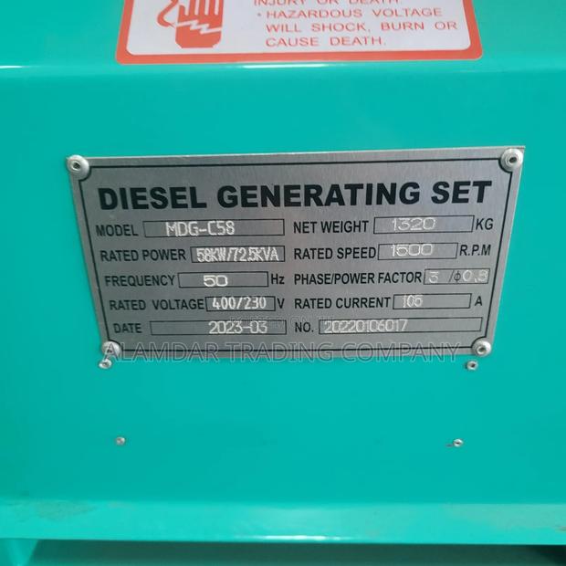 72.5 Diesel Generator Italian - thumbnail 2