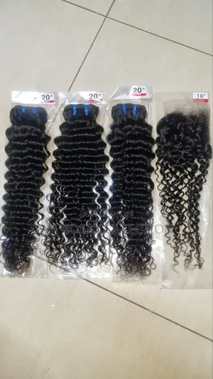 Watercurl and Jerry Curl Human Hair Bundles