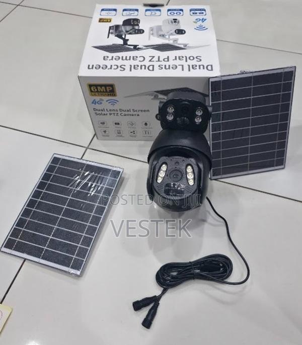 4g Ubox Solar Powered Ubox CCTV Camera Security 6mp Outdoor CCTV