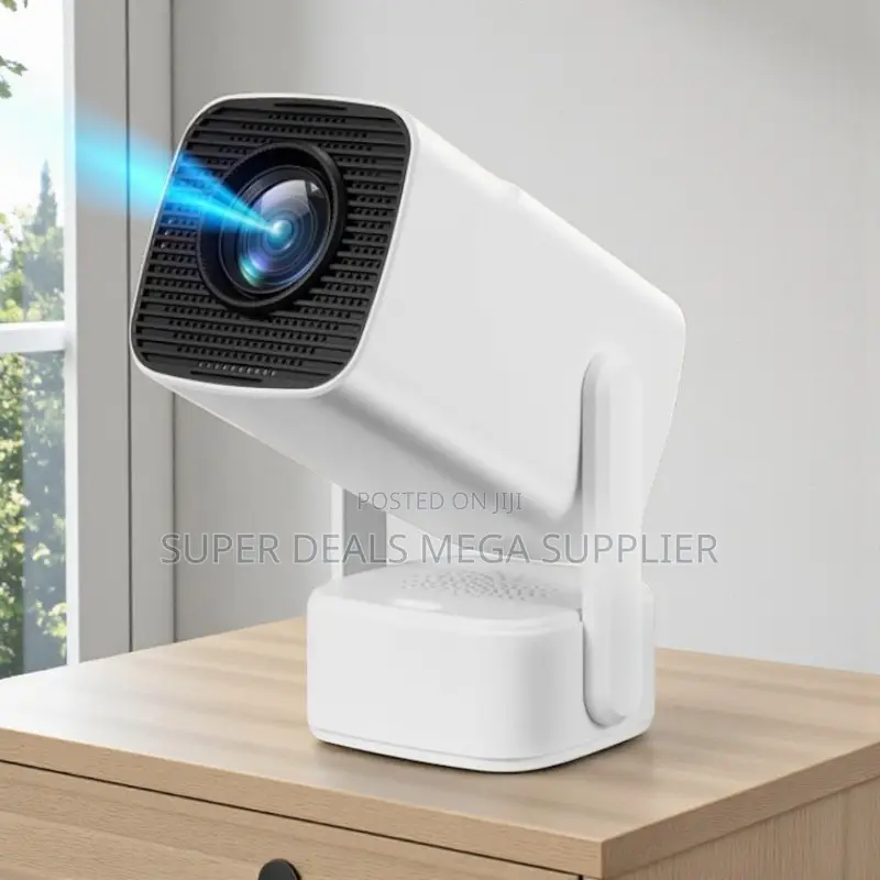 Hy800 Smart 1080p Mini Projector 18000 Lumens for Indoor Outdoor