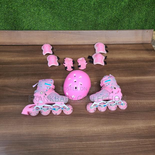 Kids Rubber Skates - Smooth Rolling - main view