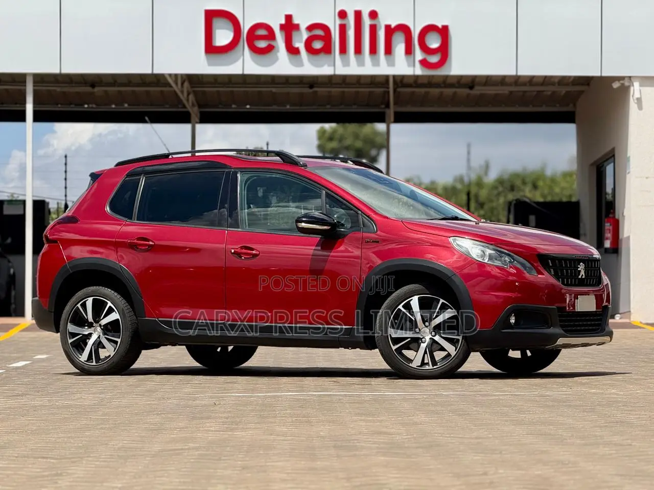 Peugeot 2008 2018 Red