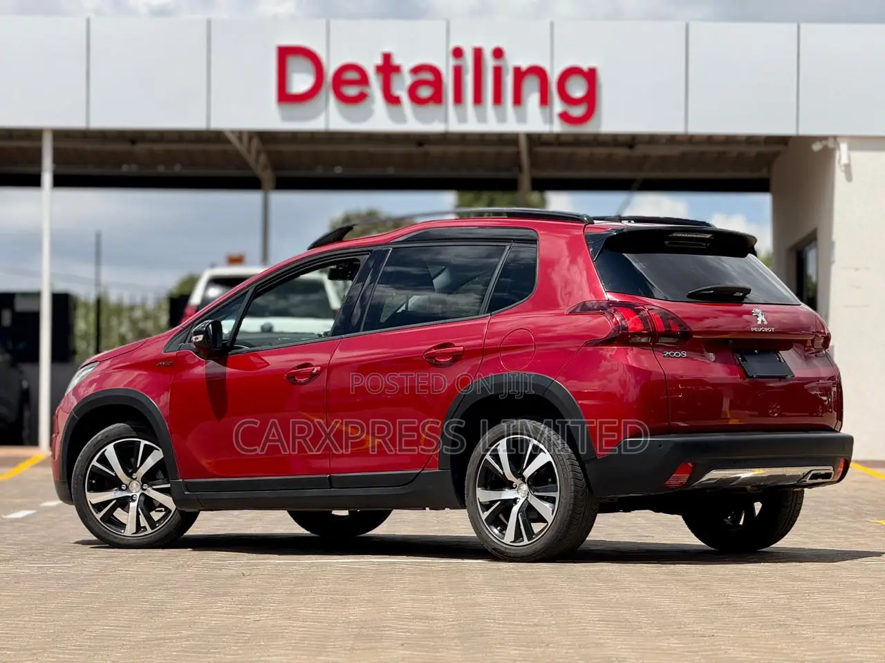 Peugeot 2008 2018 Red