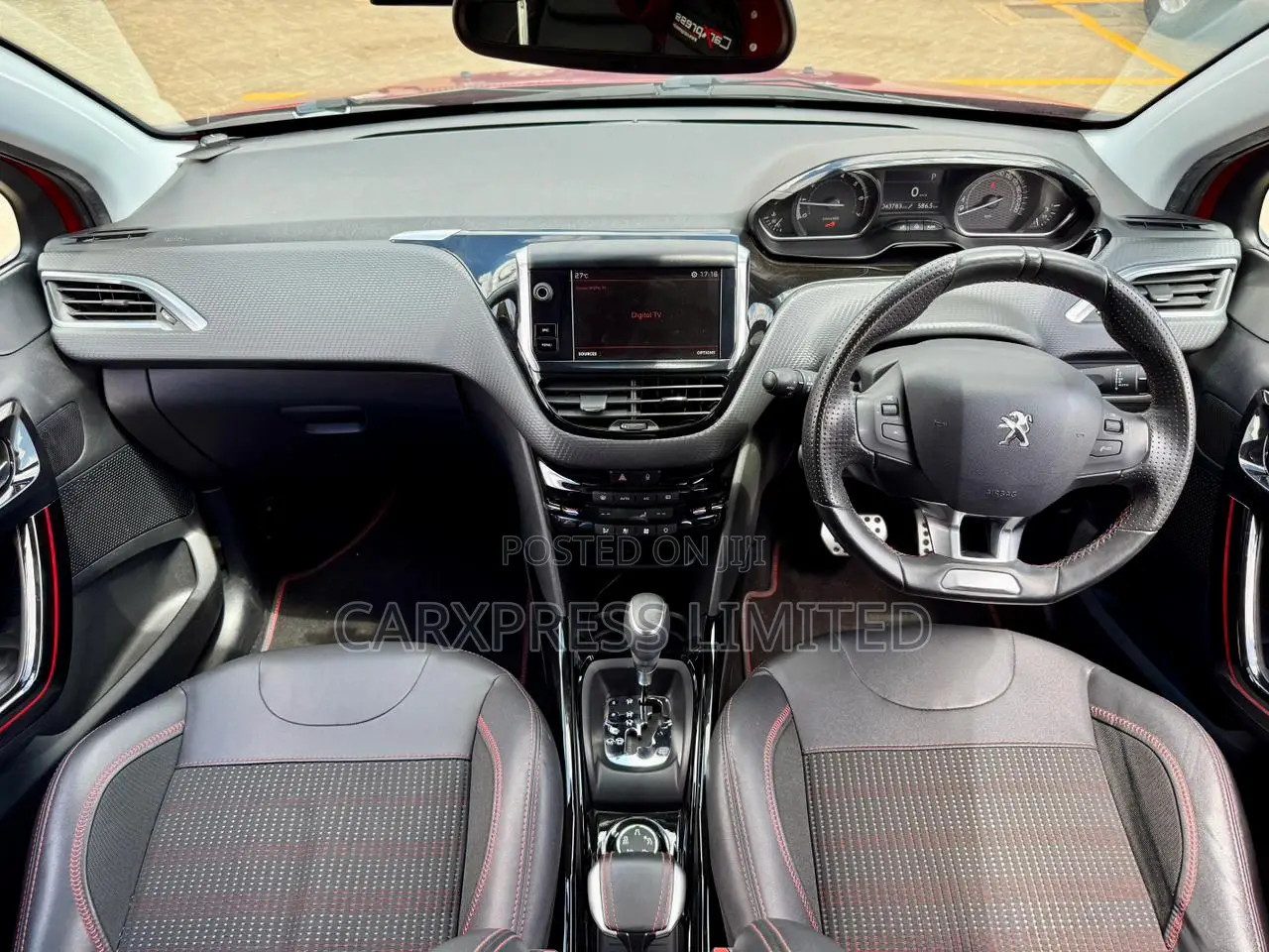 Peugeot 2008 2018 Red