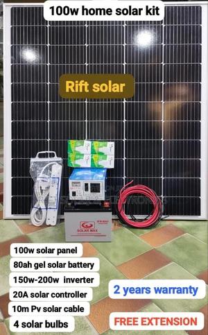 120 Watts Special Full Solar Kit Offer Price - main view