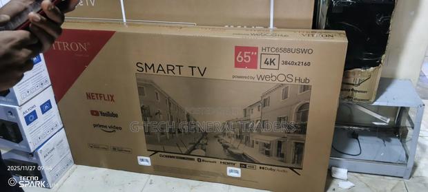 Vitron Smart Tv Webos 65inch, Netflix, Youtube Frameless Led Tv - main view
