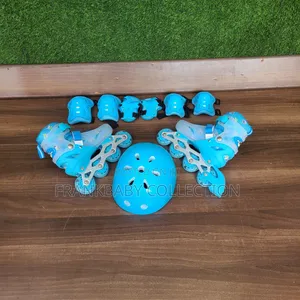 Kids Outdoor Rubber Skates. Adjustable.