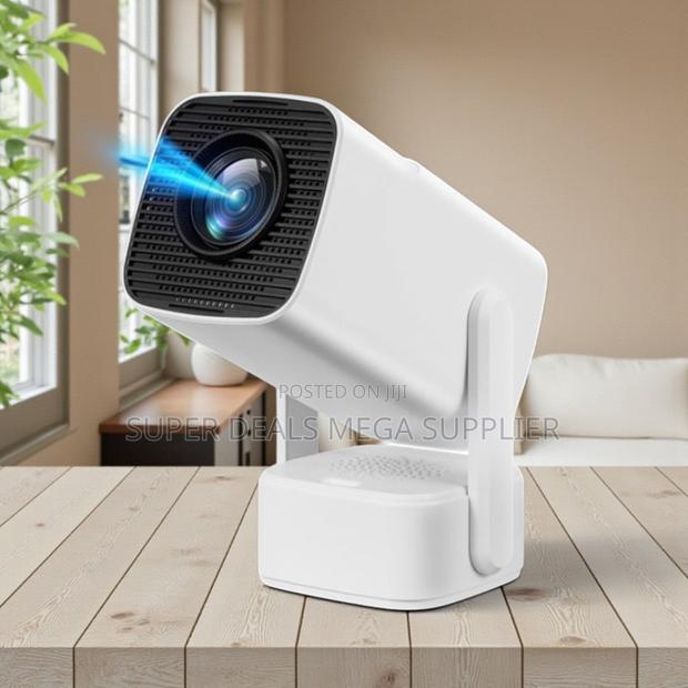 Hy800 1080p Smart Wifi Projector With Bluetooth and App Store Support - thumbnail 2