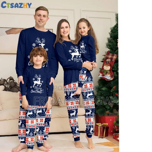 *Christmas Pajamas Outfit for Both Adults Kids Pyjamas Set(Top+Pant)*