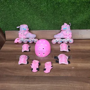 Kids Outdoor Rubber Skates. Adjustable.