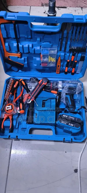 Makita Cordless Drill 47pc Tool Set