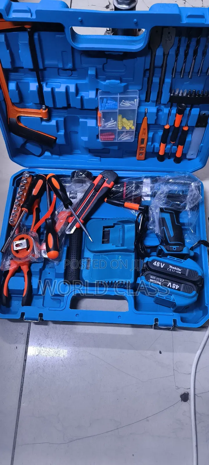 Makita Cordless Drill 47pc Tool Set