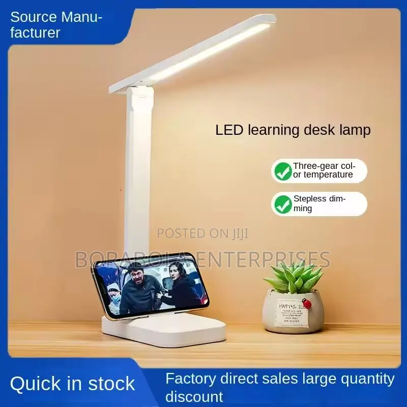 Plug-in Led Rechargeable Desk Lamp