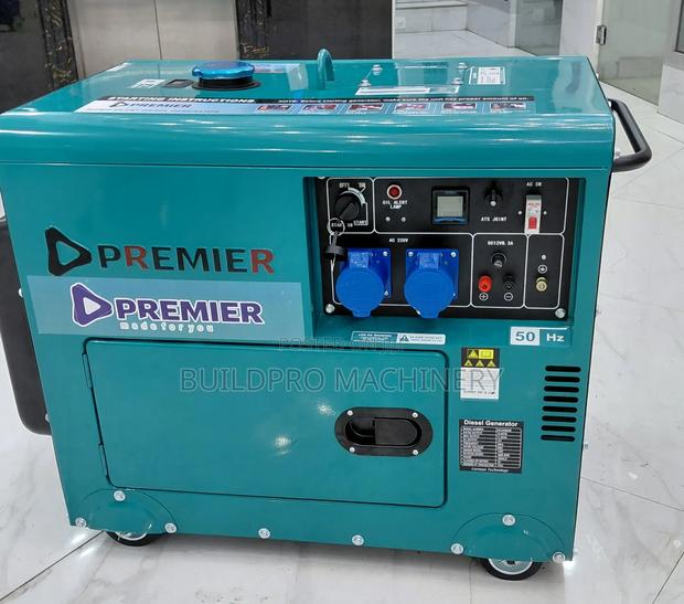 Premier 7.5kva Pm6500d Single Phase Silent Generator - thumbnail 2