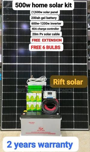 Powerful House 500 Watts Special Full Solar Kit - main view