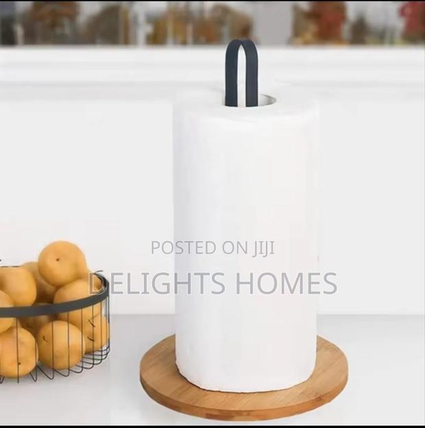 Metallic Paper Towel Holder_nje - thumbnail 3