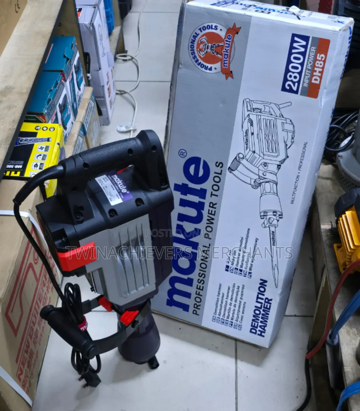 Demolition Hammer/2800w Makute Jack Hammer