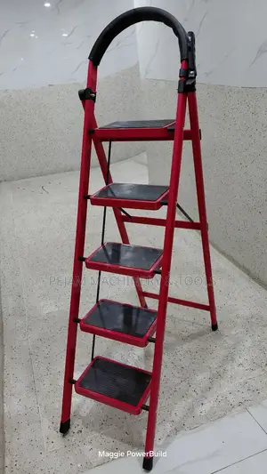 Aluminium 5-Step Folding Ladder
