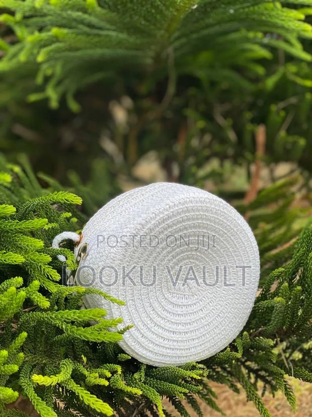 Strap/Sling/Boho/Beach Round Straw Bags - thumbnail 3