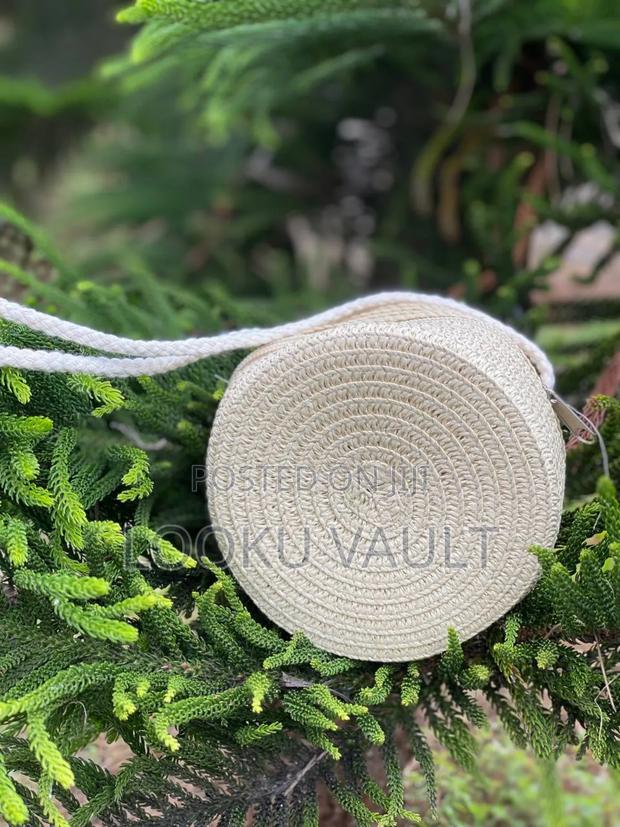 Strap/Sling/Boho/Beach Round Straw Bags - thumbnail 12