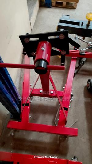 Heavy Duty Engine Stand Machine Manual Design. - thumbnail 2