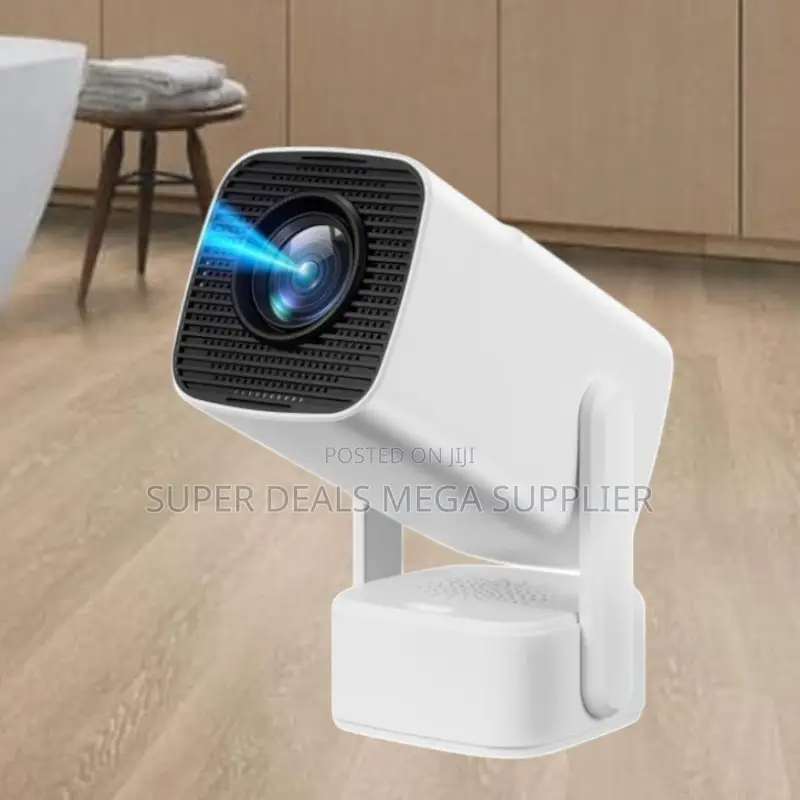 Portable 1080p Wifi Projector 18000 Lumens With Bluetooth