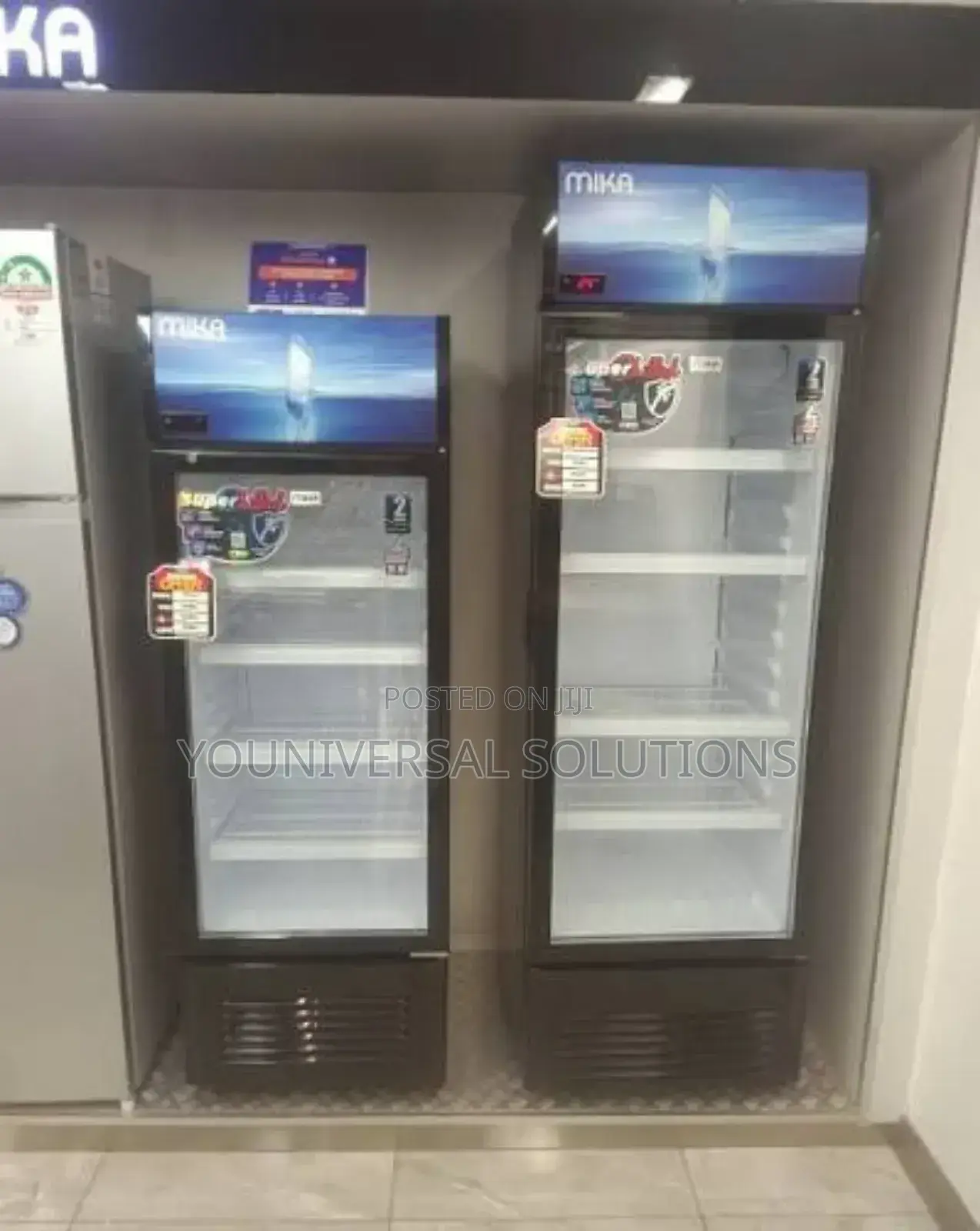 Mika Showcase Fridges 
180l Display