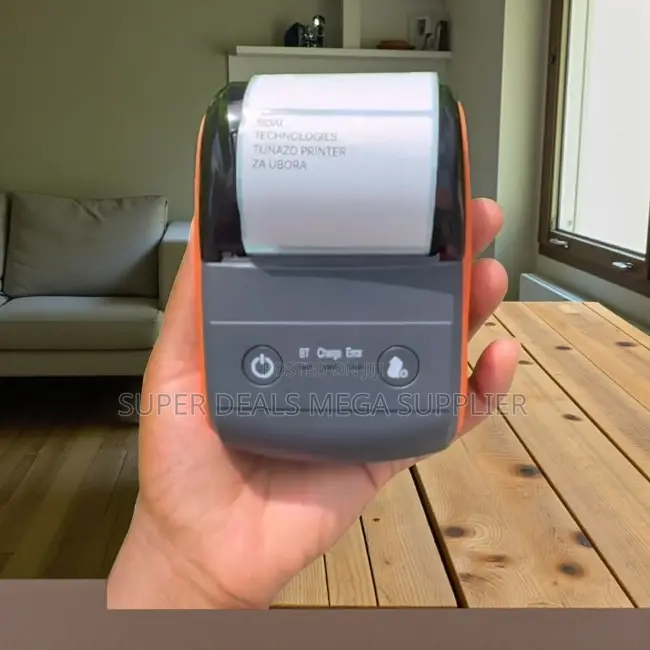 58mm 2 In1 Mini Receipt Label Barcode Printer 203dpi Fast Printing