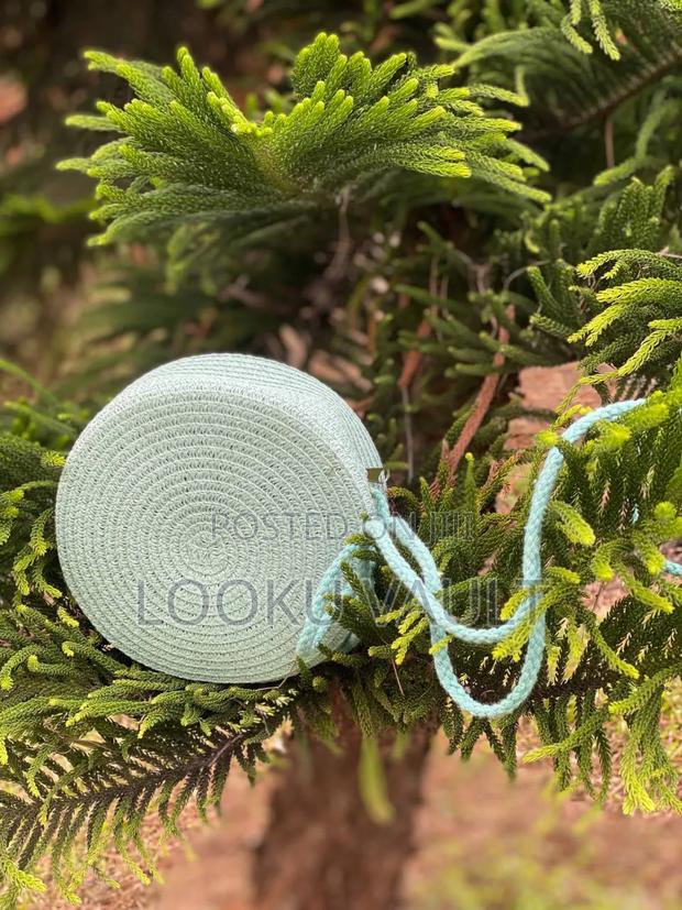 Strap/Sling/Boho/Beach Round Straw Bags - thumbnail 11