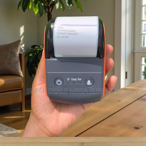 58mm Mini Receipt Label Barcode Printer 90mm/S Android Bluetooth