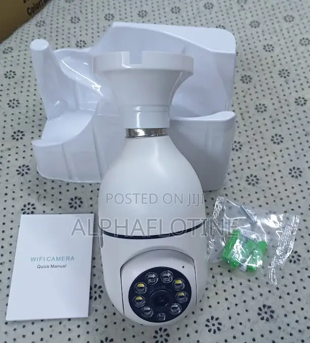 E27 PTZ Bulb Wi-Fi Camera