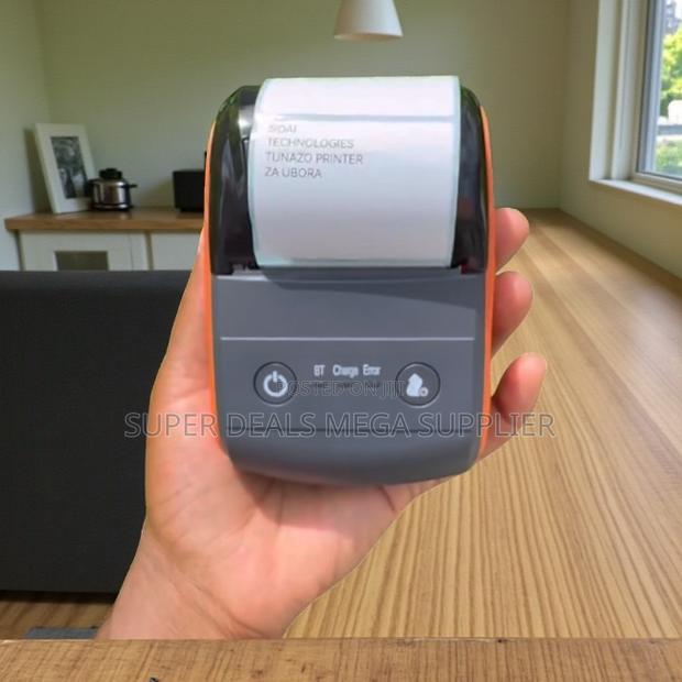 Mini Pocket Receipt Label Barcode Printer 58mm 203dpi Bluetooth