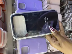 Lispar iPhone 17 Pro Max Liquid Silicone Case With Microfiber Lining