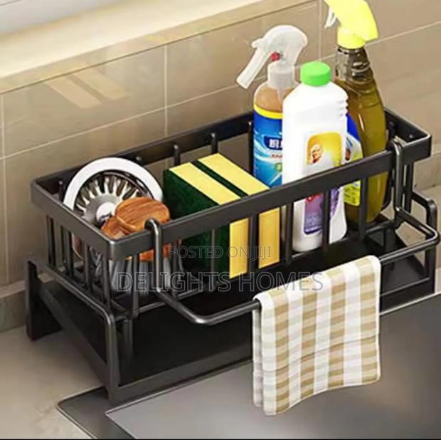 Metallic Sink Caddy_nje - thumbnail 2