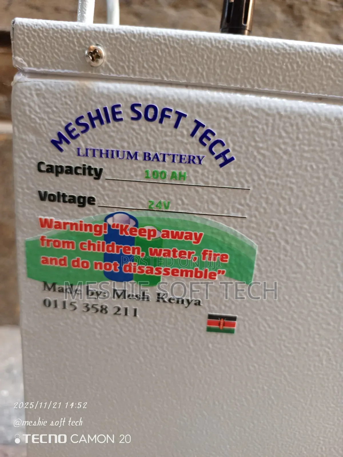 Lithium Battery 24v 100ah