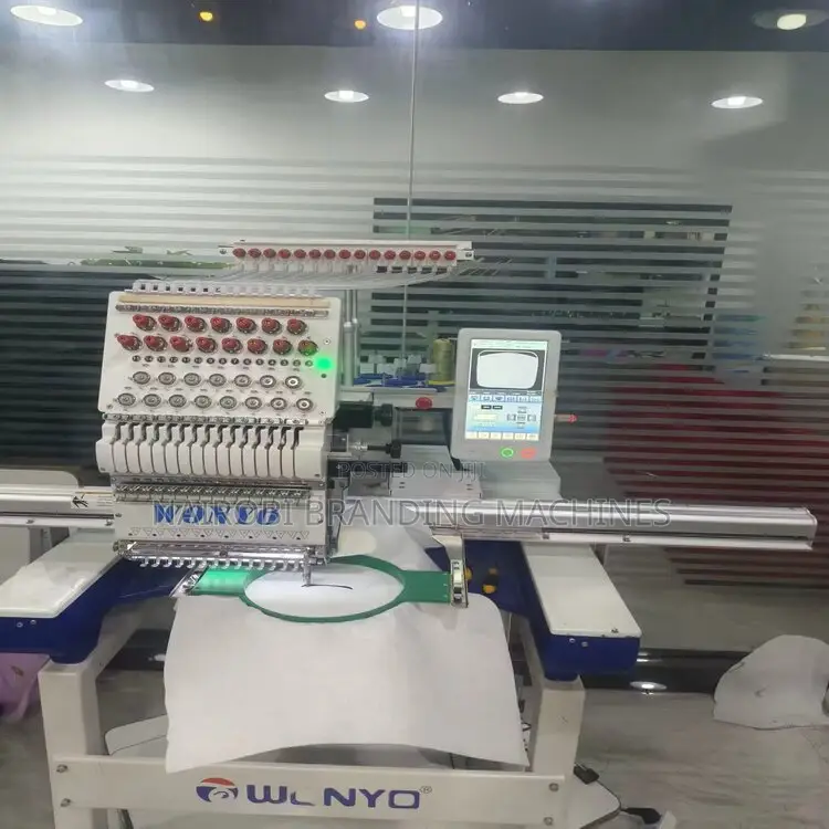Brand New 1 Head 12 Needle Embroidery Machine for Sale