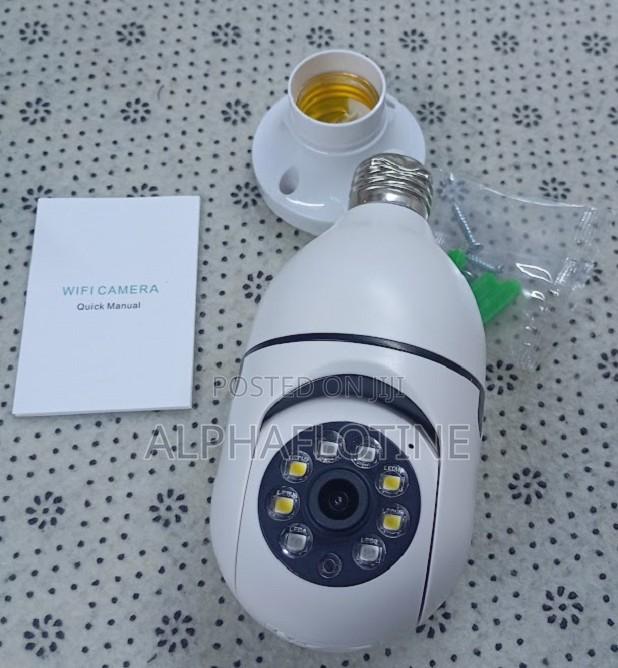 Smart Icsee E27 Wifi Bulb Camera